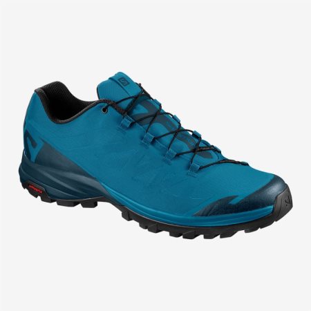 Salomon OUTpath Mens Hiking Shoes Turquoise UK ZOMS